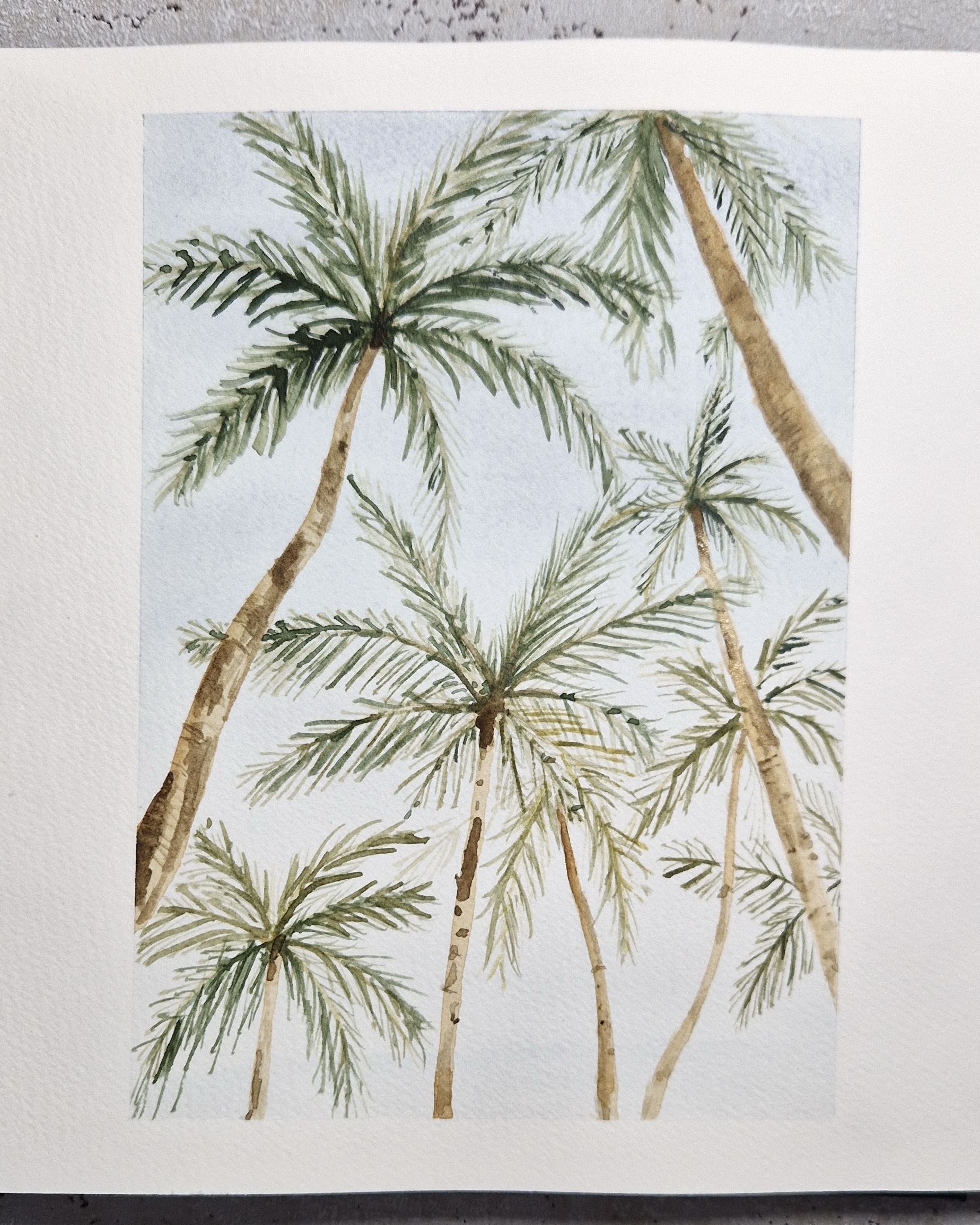 Unter Palmen
